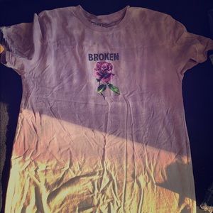 short sleeve tie dye shirt